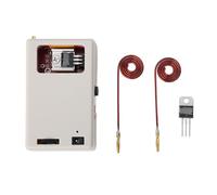 lyrlody Détecteur D'entretien de Serrure D'empreinte Digitale de Bobine Générateur D'impulsions de Puissance élevée 1800mAh pour le Système de Verrouillage de Porte de Serrure de Mot (Prise UE)