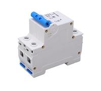 lyrlody Disjoncteur Photovoltaïque CC, 2P PP PV DC, Disjoncteur DC250 V 4KA, Protection contre les Surcharges et les Courts-circuits, Conception Modulaire pour Systèmes Solaires, Maisons, Bureaux,