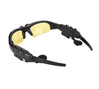 lyrlody Écouteurs de Lunettes de Soleil, écouteurs de Lunettes de Soleil 5.0 Résistants à la Chaleur et au Froid, Conçus de Manière Ergonomique pour la Conduite, Toutes Les Formes de Visage, (Yellow)