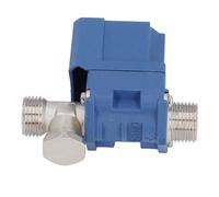 lyrlody Électrovanne DC12V G1 2 Filetage Mâle Interrupteur de Débit d'entrée d'eau 0,03 à 0,6MPA 33,8 à 140F avec Filtre Conception Anti-retour pour Distributeur 'eau Machine à Laver