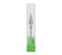 lyrlody Embout Ponceuse Ongles, Fraise à manucure Foret à Ongles Embout de Lime à Ongles Acier au Tungstène Forme Conique Elimination du Gel Outils pour l'art des Ongles Manucure Pédicure
