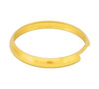 lyrlody Garniture d'anneau de Porte-clés à Distance, Lunette en Alliage d'aluminium pour Mini R55 R56 R57 R58 R59 R60, Protège des Rayures, Remplacement Direct, Design élégant (Gold)