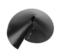 lyrlody Gaspillage d'oiseaux Polaire Gard Squirrel Baffle Premium Plastic Wrap Autour de la Conception avec Un Grand Diamètre pour Les Balcons de Jardins Extérieurs Patios (45,7 cm / 18in)
