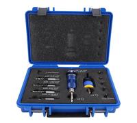 lyrlody Jeu de Forets à Fraiser, Profondeur Réglable avec Forets à Contre-alésage de 3,2 Mm à 4,8 Mm pour les Projets de Menuiserie