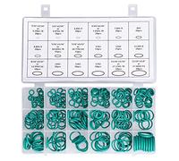 lyrlody Kit d'assortiment de Joints Toriques en Caoutchouc, 270 Pièces, Joint d'étanchéité NBR, 18 Tailles, pour Réparation Pneumatique Hydraulique de Robinet Automobile, 40 F à 248 F
