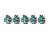 lyrlody Kit de 5 Joysticks Analogiques 3D de Remplacement pour Manette de Jeu, Pièces de Rechange pour Contrôleur en ABS, Stick de Précision, Performances Stables, Conception Compacte