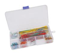 lyrlody Kit de Câbles de Cavalier de 560pcs, Fil de Cavalier Portable, Fil à Pain Durable, pour l'industrie des Projets de Planche à Pain