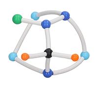 lyrlody Kit de Modèle Molécule, Kit Moléculaire Ensemble de Modèles Chimiques avec Structures 3D, pour les élèves Enseignants et Laboratoire, y Compris la Boîte de Stockage
