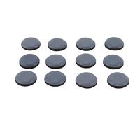 lyrlody Lot de 12 Curseurs d'appareils de Cuisine Auto-adhésifs en PTFE, Tampons Ronds de 20 Mm pour Cafetière, Grille-Pain, Mixeur, Protection de Comptoir Facile à Déplacer