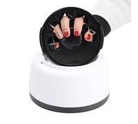 lyrlody Machine de dissolvant de vernis à ongles, dissolvant à vapeur réutilisé sans toucher votre peau, nettoyez directement vos 5 doigts en une fois pour les adultes pour la maison pour le salon