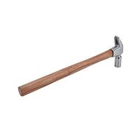 lyrlody Marteau de Conduite de Maréchal-ferrant, Marteau en Fer à Cheval en Acier avec Manche en Bois 13,90 X 4,13 Pouces pour Le Ferrage des Chevaux, Soins des Sabots, Travail de Levier pour Les
