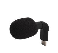 lyrlody Microphone USB C Lavalier, Mini Micro Type C Plug-in, Omnidirectionnel Haute Sensibilité 360° Large Bande Passante avec Connecteur à Angle 90° pour, Enregistrement Vidéo,