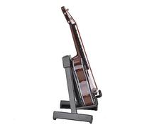 lyrlody Modèle de Guitare en Bois, Artisanat Exquis, Décoration Idéale, Décoration Intérieure, Finition de Lissage, Modèle de Guitare Miniature, avec Stand pour Amateurs de Musique, (Café)
