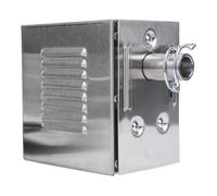 lyrlody Moteur de Gril Moteur de Rôtissoire de Broche de Gril de Remplacement 45 W 2-3 TR/Min Couple 200-250 Kg en Acier Inoxydable avec Interrupteur Marche-arrêt pour (Prise UE)