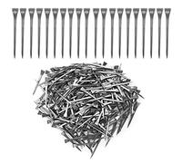 lyrlody Ongles en Fer à Cheval Compacts et Légers, Pile de Sabot en Acier Fine, Raideur pour Clouage Droit, 250pcs, Ongle de Sabot à Cheval avec Haute Résistance et élasticité, pour