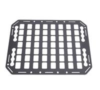 lyrlody Panneau Molle, Lit Latéral en Aluminium, Panneau Molle, Organisateur de Lit de Camion 17 X 12,2 X 0,1 Po, Support de Rangement à Installation Rapide Compatible avec Rail en L pour Pickup SUV