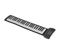 lyrlody Piano Enroulable, 49 Touches, Basses Lourdes, Son Surround 4D, Clavier Pliable, pour Débutant, pour la Maison (PM49)