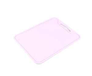 lyrlody Planche à Découper en Silicone, BPA, Rainures Flexibles et Antidérapantes pour Jus, avec Poignée Facile à Saisir, Trou de Suspension pour la Préparation des Aliments en Cuisine
