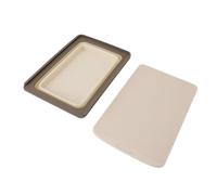 lyrlody Planche à Découper Pliable en Silicone PP Planche à Découper Pliante 2 en 1 à et Cuve à Vaisselle 12,2 X 7,8 Pouces Gain de Place Portable pour Camping Pique-nique Camping-car Voyage (Kaki)