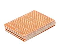 lyrlody Plaque D'essai pour Circuits Imprimés (PCB), Universelle, Simple Face, Trous Pré-percés pour Expériences électriques et Projets électroniques, Matériau Bakélite, Dimension