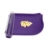lyrlody Plateau de Comptage de Comprimés avec Spatule, Pilules à Compter de Plateau avec un Couvercle à Fente Transparent, Technicien Pharmaceutique pour les Pharmaciens