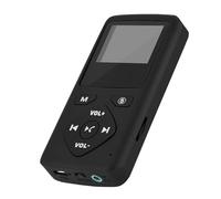 lyrlody Radio Dab Portable, Lecteur Bluetooth MP3 64GB | Tuner FM, Usage Extérieur de Poche, écran LCD 1,8 Pouce, Carte TF jusqu'à 64 Go, Compatible Téléphone Mobile, Charge Type C