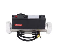 lyrlody Réchauffeur de Piscine électrique, Thermoplongeur pour Spa, Chauffe-Eau avec Thermostat, Régulation Automatique de la Température avec Pressostat, Hardwired pour Spa, Baignoire, (1KW)