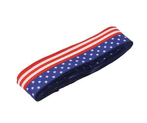 lyrlody Ruban Patriotique 6,5cm Largeur 10m Longueur Design Étoiles Rayures | Tissu, Motif Rayures étoilées, Fêtes du 4 Juillet, Usage Couronne, compatibilité Table, Garniture Décorative, Façonnage DIY