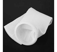 lyrlody Sac Filtrant pour Aquarium, Poche Filtrante Réutilisable, Piège Les Débris Flottants, Coton Premium 4.02 X 15.75 Pouces avec Support pour Aquarium et Bassin