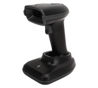 lyrlody Scanner de Codes à Barres sans Fil 2,4 G Lecteur de Code QR ABS CMOS Portée de 80 M 1D 2D Scan de Capteur Automatique 1500 MAh USB pour Magasin de Détail, Entrepôt, Logistique POS