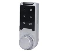 lyrlody Serrure électronique d'armoire en Alliage de Zinc ABS, Verrouillage à Clavier Tactile Numérique avec Mot de Passe de 1 à 15 Chiffres, Alerte Sonore Lumineuse, Mode Public pour Casiers, (L20)