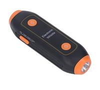 lyrlody Sifflet électronique Sifflet de Sport électrique 3 Tons 3 Volumes 120-150 DB sans Souffle avec Bouche Libre Bouton Pression avec Lanière pour Entraîneur Arbitre Enseignant Sport (Orange)