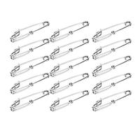 lyrlody Strong Longline Fishing Snap Clips, Stainless Steel Tuna Clips 15pcs Pack, Easy on Off, for Long Line Fishing, Floats (保持原文格式和结构，仅进行直接翻译) Fortes émerillons de Pêche à la