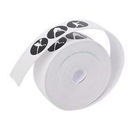 lyrlody Tennis Racket Head Guard Sticker Anti-Sratch Ruban pour Les Protecteurs DE Cadre DE Raquette 5m PU MATÉRIAL DE PROTHER (White)