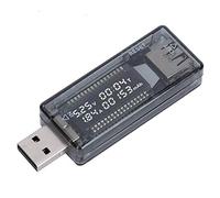 lyrlody Testeur de Puissance USB Voltmètre USB KWS V21 3,5 V à 20 V 0 à 3, A Mesure la Tension, le Courant, la capacité, le Temps pour les Chargeurs Muraux, les Câbles de Banques d'alimentation