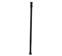 lyrlody Tringle à Rideau de Douche Sans Perçage, Tringle Extensible pour Rideau de Douche Tringle de Tension Télescopique Antidérapante pour Placard, Salle de Bains, Fenêtres ou Portes 40-70cm Noir