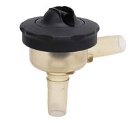 lyrlody Vanne d'arrêt d'air PSU pour Machine à Traire de Vache, Vanne à Soupape Sous Vide avec Capteur de Débit, Conception de Débit 'arrêt Intégrée de 107 X 105 Mm pour les Fermes Laitières et