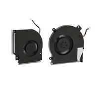 lyrlody Ventilateur de Refroidissement Interne pour Ordinateur Portable, DC 12 V 1 A, Connecteur d'alimentation à 4 Broches de Remplacement Facile à Utiliser, Ventilateur de Refroidissement Robuste