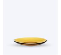 Lys - Soucoupe en verre vermeil 13 5 cm (Lot de 6)