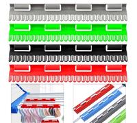LYSHOOCE 4 Pièces Étendoirs à Chaussettes | Support de Séchage à Suspendre - ÉTendoir Chaussettes/Serviettes/Gants | Design Compact pour Espaces Restreints | Séchage Rapide et Hygénique