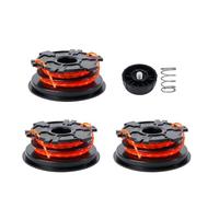 Lyshujli 753-1156 Bobine de désherbage compatible avec Bolens BL110 160, Timecutter, travail de jardin régulier, cartouche Remington MTD Troy-Bilt TB22 TB252S (3 bobines + 1 capuchon + 1 ressort)