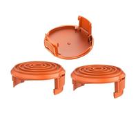 Lyshujli Lot de 3 capuchons de bobine de rechange 50019417 Weed Eater 50022833 compatibles avec Worx WA0007 WG105, WG106, WG108, WG109, WG112, WG113, WG115, WG116, WG116 7, WG1. 18, WG119, WG124