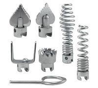 Lyshujli Lot de 7 têtes de coupe combinées pour déboucher les canalisations Ridgid K50 K400 16 mm