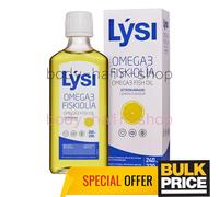 LYSI Icelandic Cod Liver Oil Oméga-3 Fish Oil Complément alimentaire liquide ...