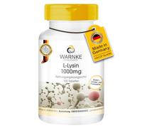 Lysine comprimés - 1000mg - vegan - 100 comprimés - acides aminés | Warnke Vitalstoffe - Qualité des pharmacies allemandes