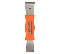 LYSON lève-cadres en acier inoxydable | Lève-cadres double face avec poignée haute visibilité | Outil robuste pour cadres et éléments de ruche