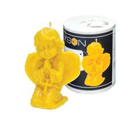 LYSON Moule à bougie en silicone - Ange priant - Hauteur : 11,5 cm - Pour cire de soja, cire d'abeille, plâtre, savon, aromathérapie, fabrication de bougies en cire d'abeille - Idée cadeau
