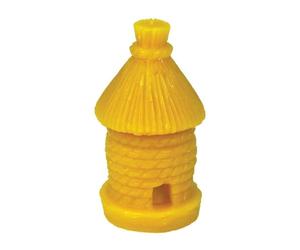 LYSON Moule à bougie en silicone en forme de ruche d'abeille - Hauteur : 9 cm - Pour cire de soja, cire d'abeille, plâtre, savon, aromathérapie, fabrication de bougies en cire d'abeille - Idée cadeau