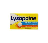 Lysopaïne maux de gorge Miel citron 36 Comprimés à Sucer