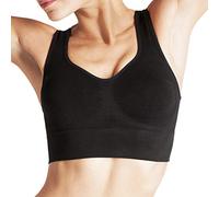 Lytess - Brassiere Minceur Raffermissante - Effet Raffermissant et Tenseur Buste - Excellent Maintien de la Poitrine - Cosmétotextiles Naturels - S/M : 80A-80B-85A - Noir